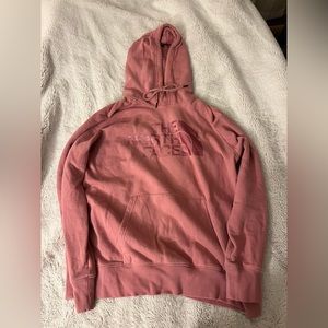 The North Face sweatshirt